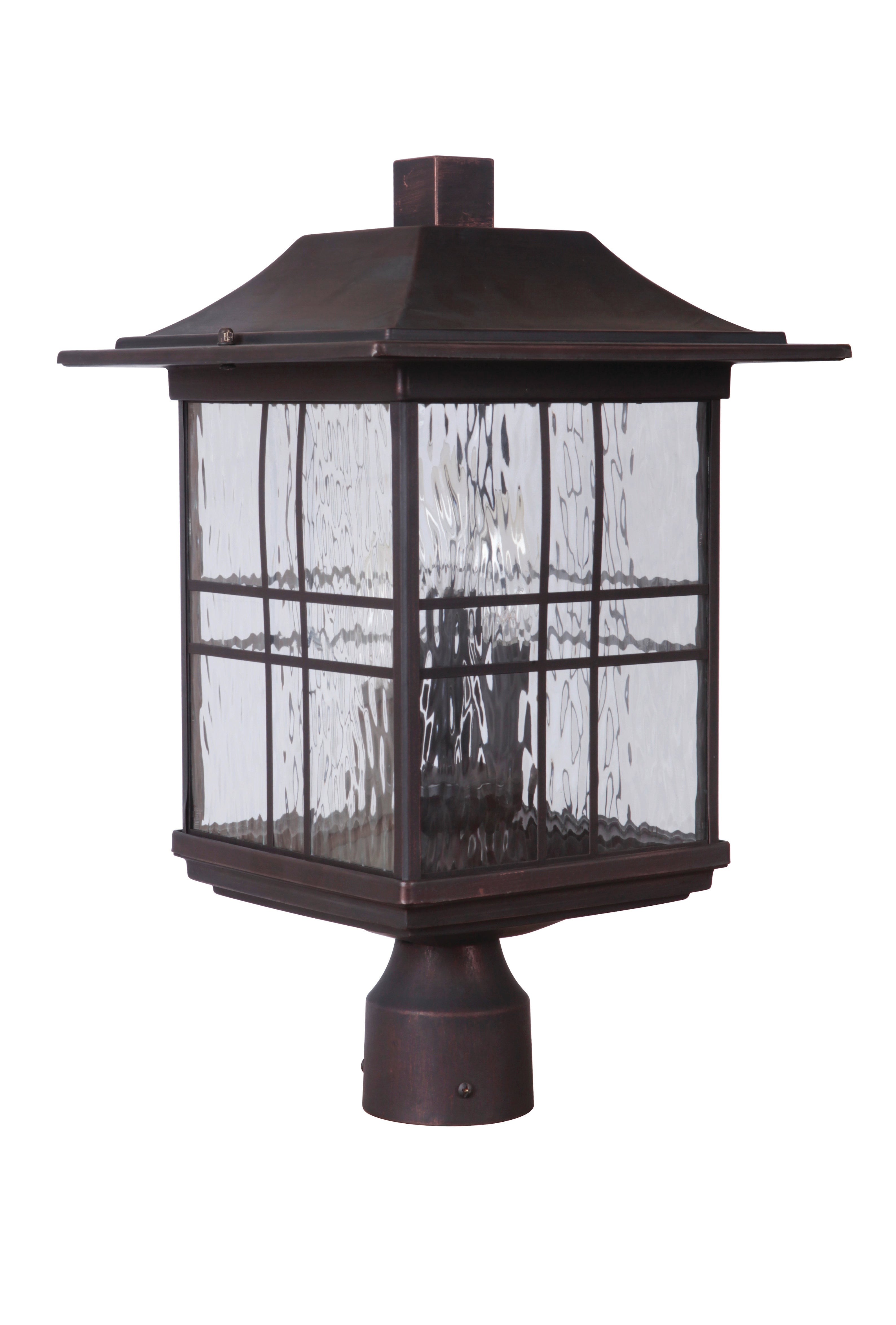 aged bronze brushed outdoor lighting/outdoor fans