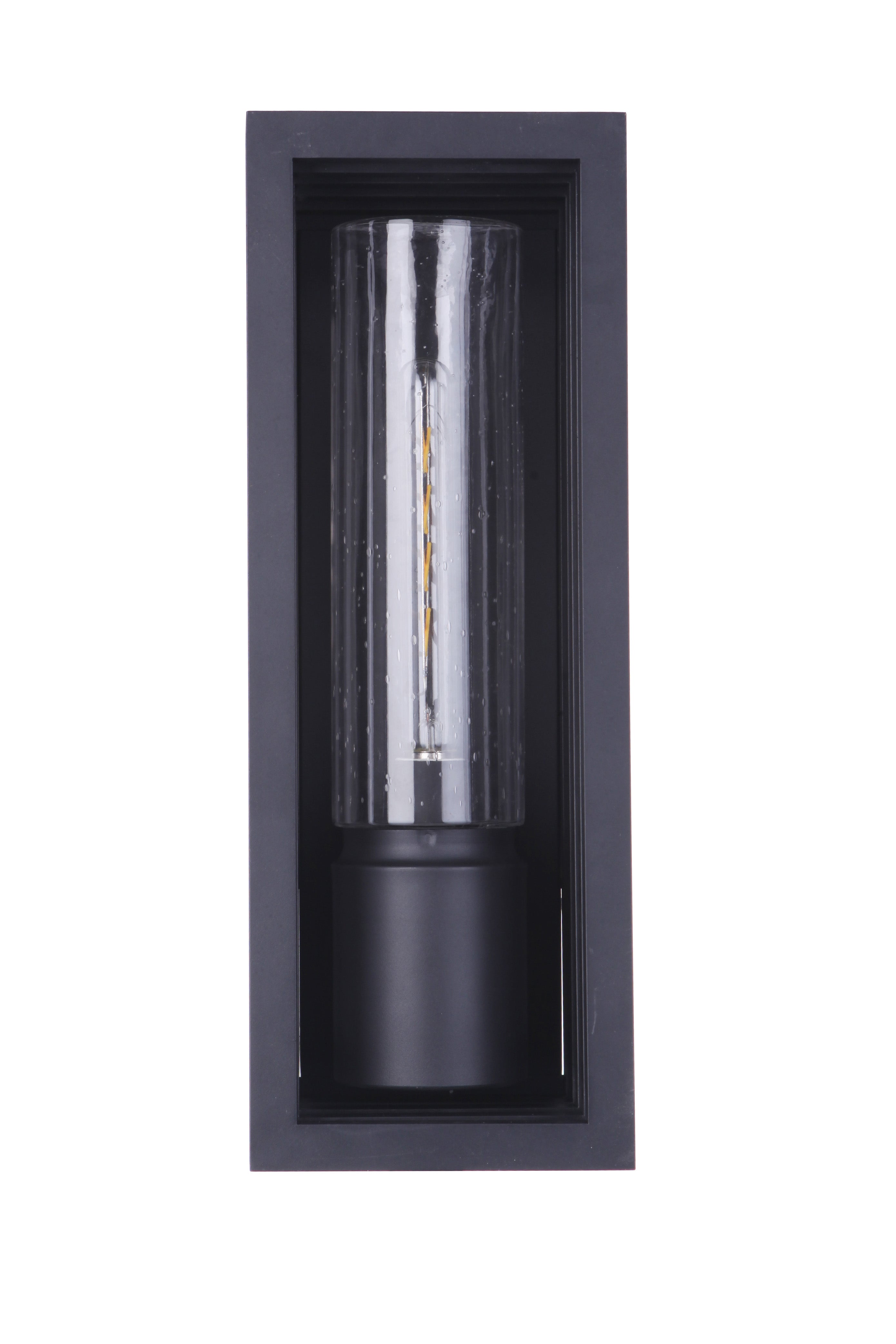 textured black wall sconces