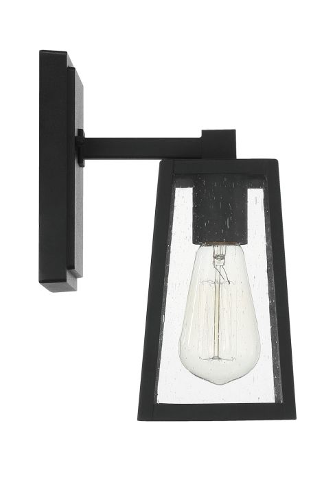 textured black wall sconces
