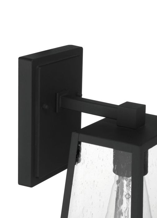 textured black wall sconces