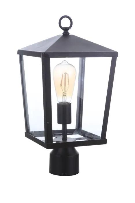 Craftmade Olsen 1 Light Medium Outdoor Post Lantern - Midnight by Craftmade