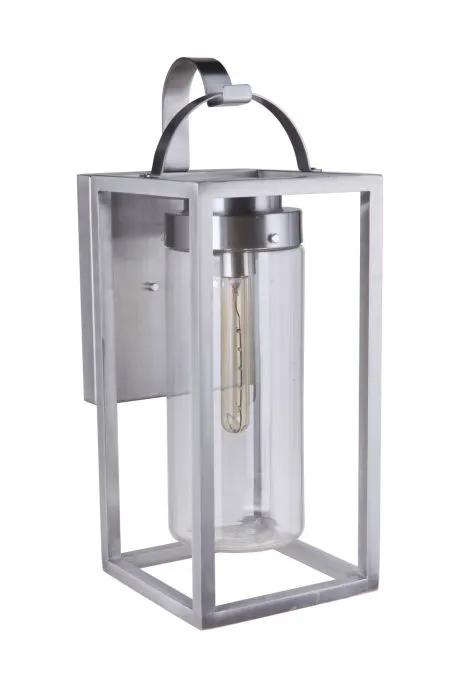 satin aluminum wall sconces