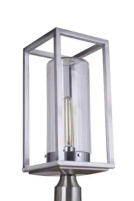 satin aluminum outdoor lighting/outdoor fans