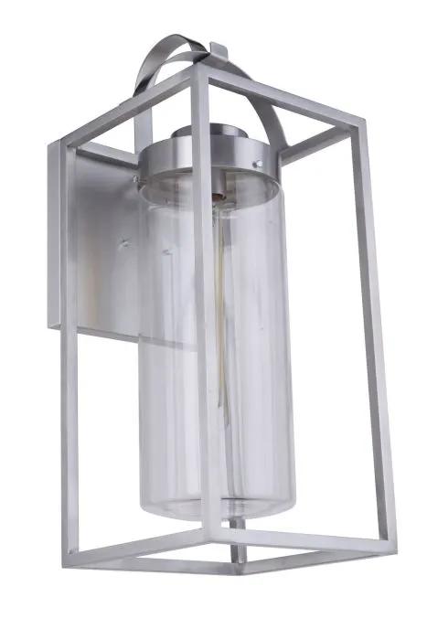 satin aluminum wall sconces
