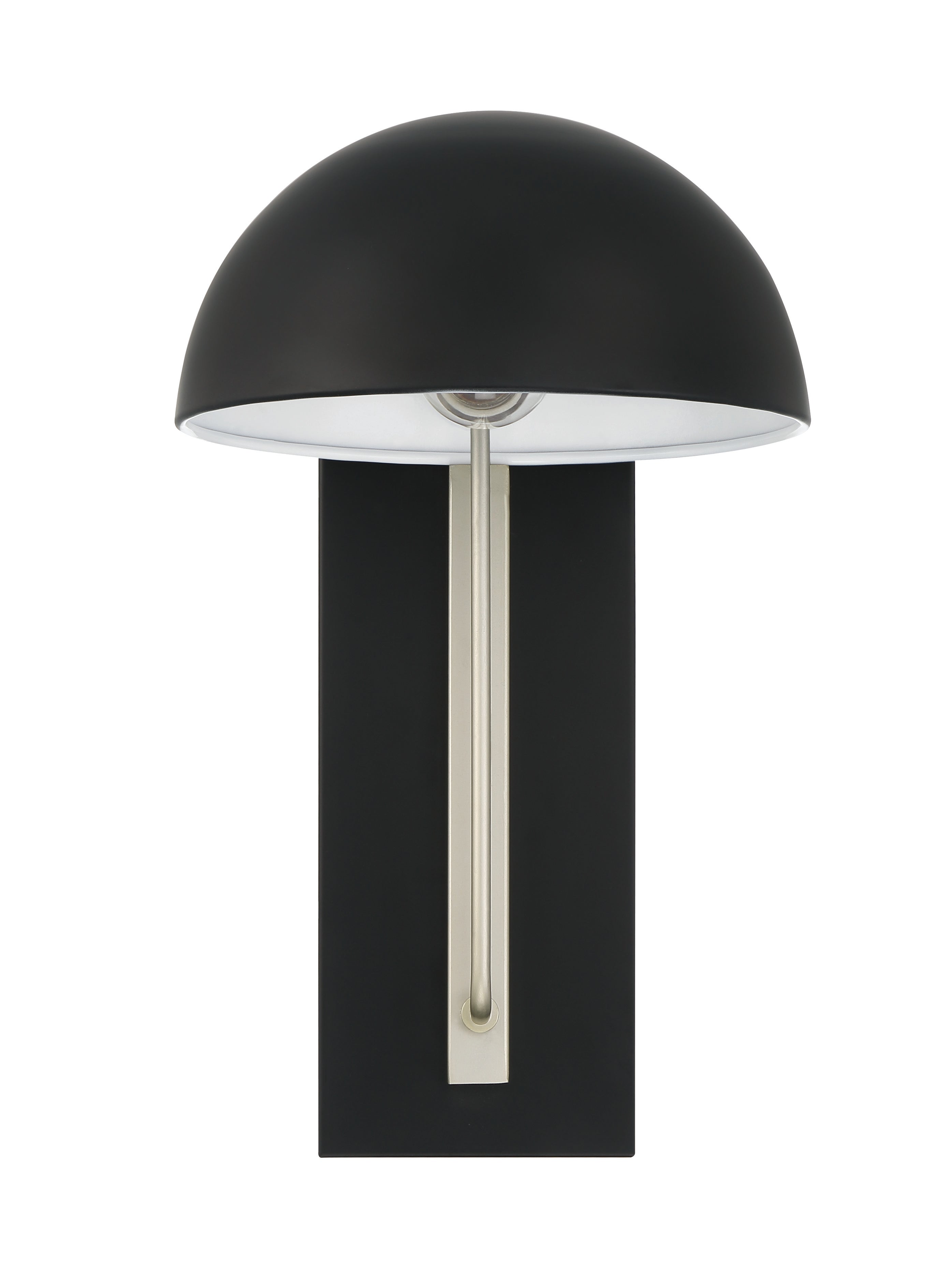midnight/satin aluminum wall sconces