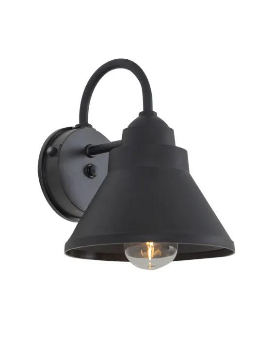 textured black wall sconces