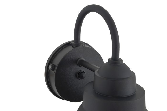 textured black wall sconces