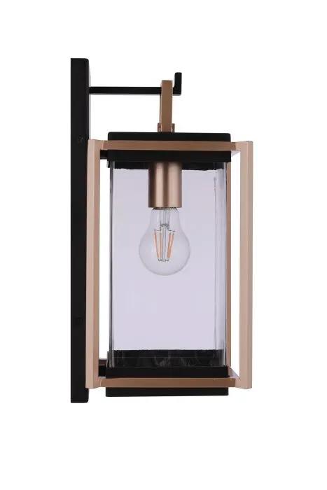 midnight / satin brass wall sconces