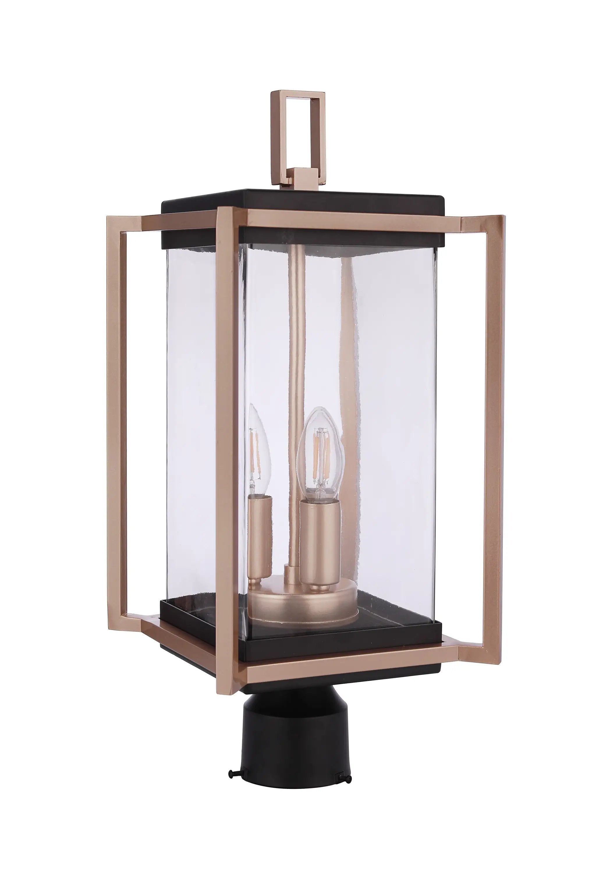 midnight / satin brass outdoor lighting/outdoor fans