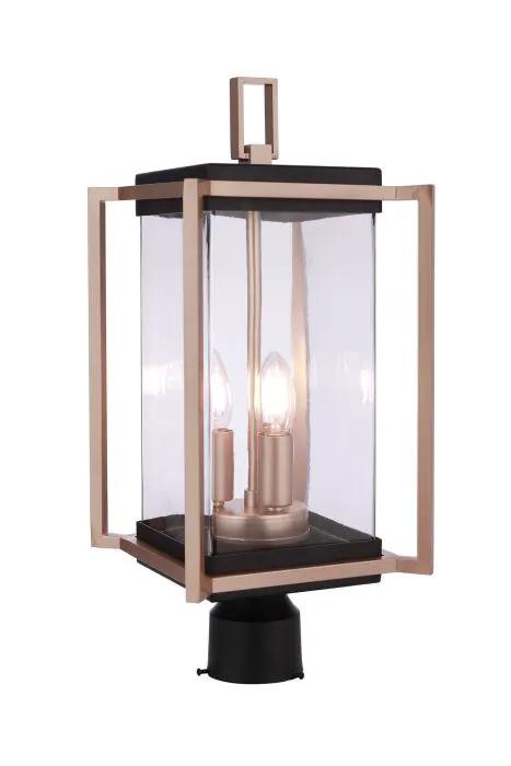 midnight / satin brass outdoor lighting/outdoor fans