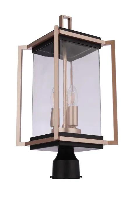 midnight / satin brass outdoor lighting/outdoor fans