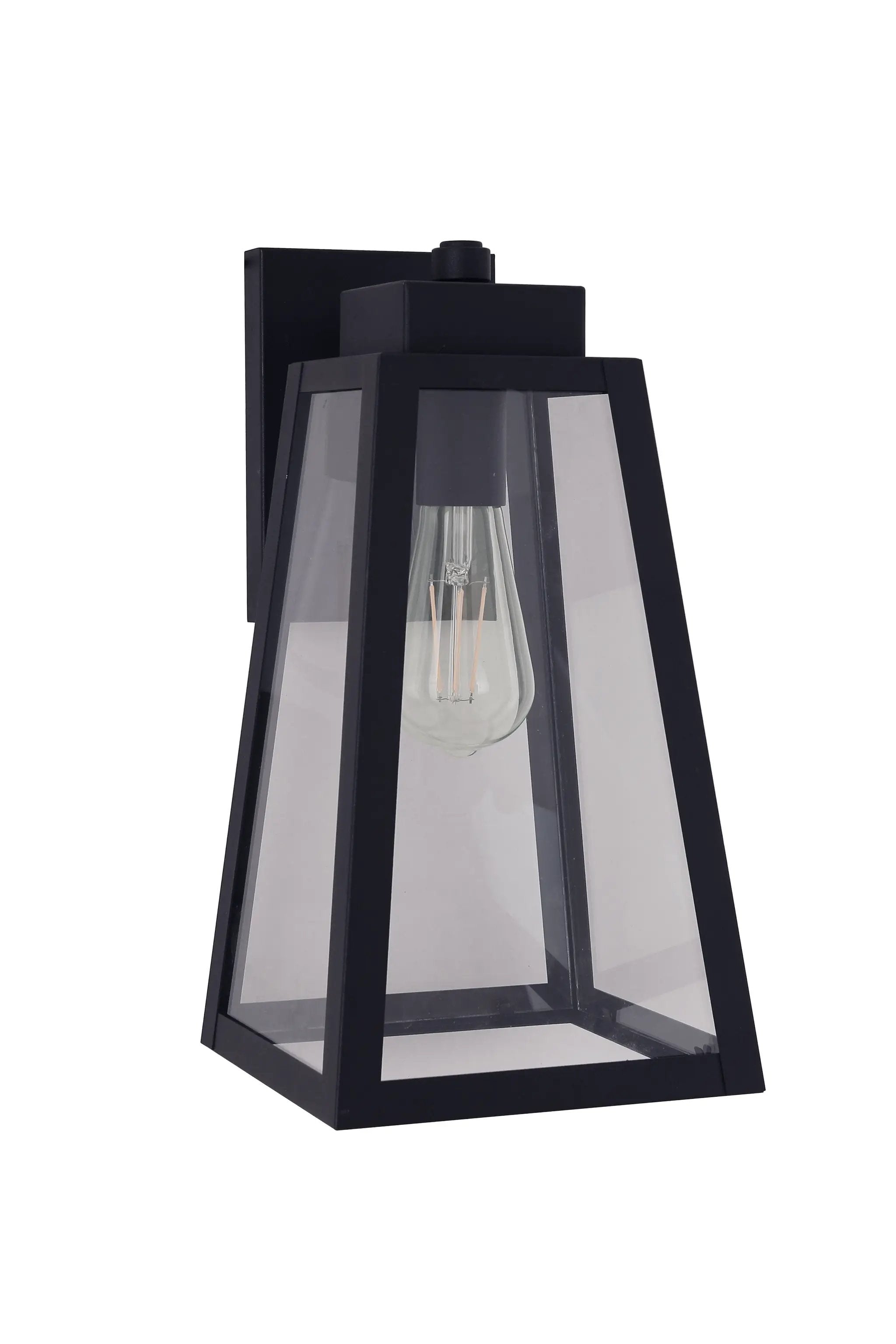 textured black wall sconces