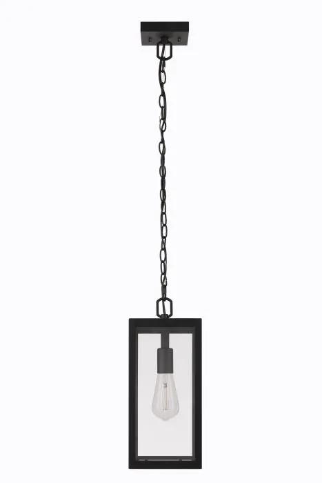 textured black pendants