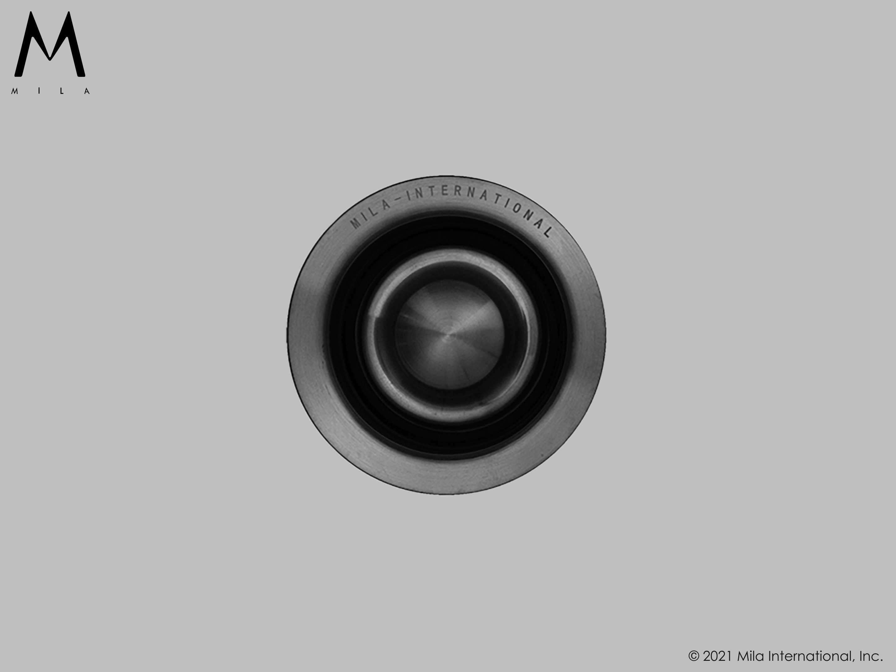 MILA solid stainless steel sink disposal collar