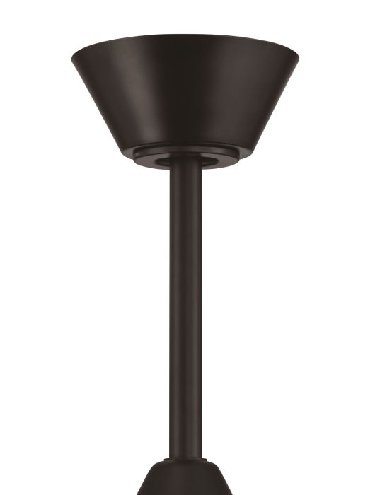 flat black ceiling fans