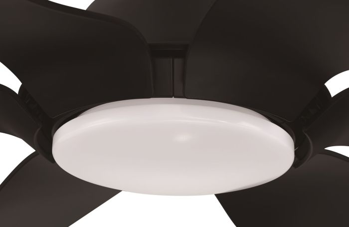 flat black ceiling fans