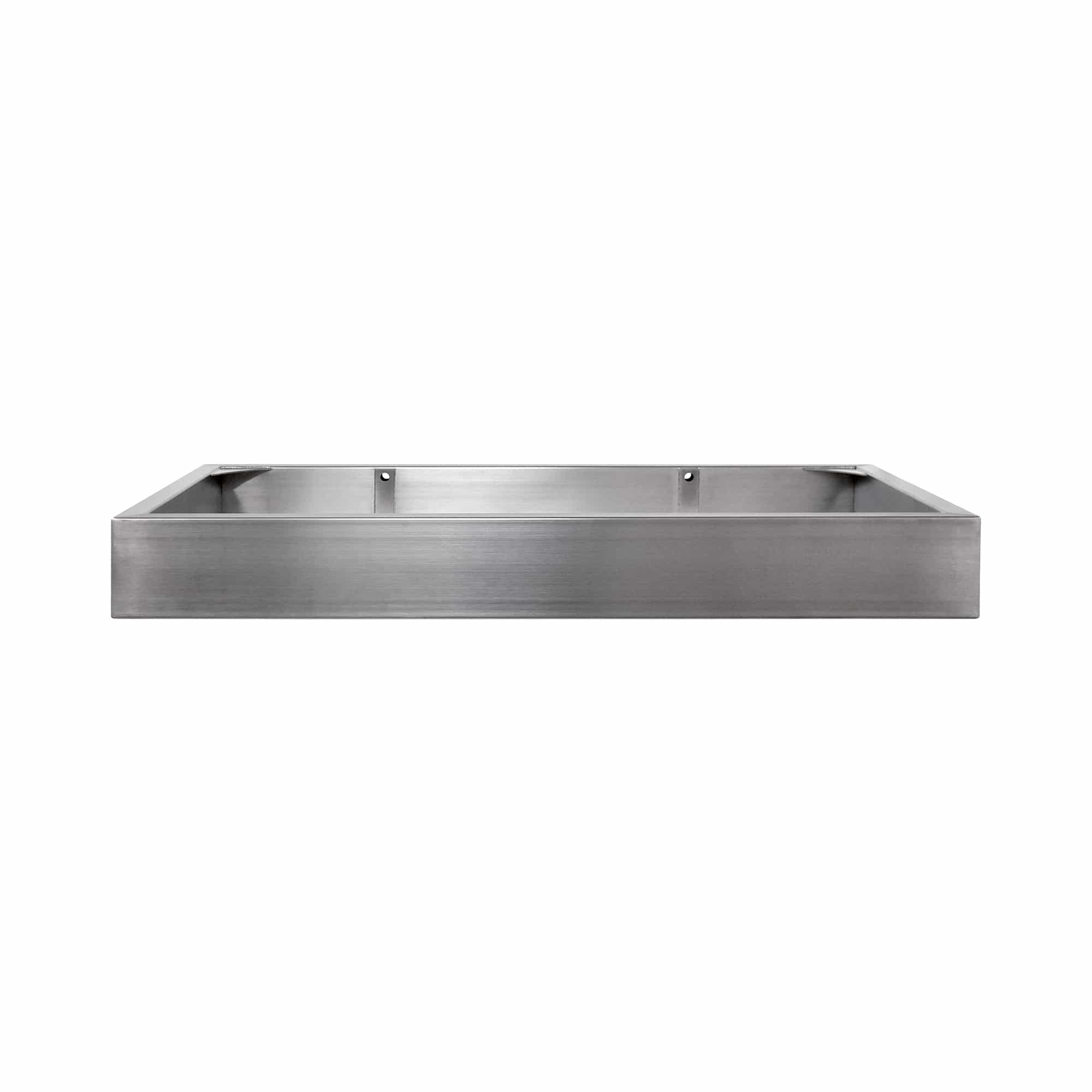 stainless steel vanity