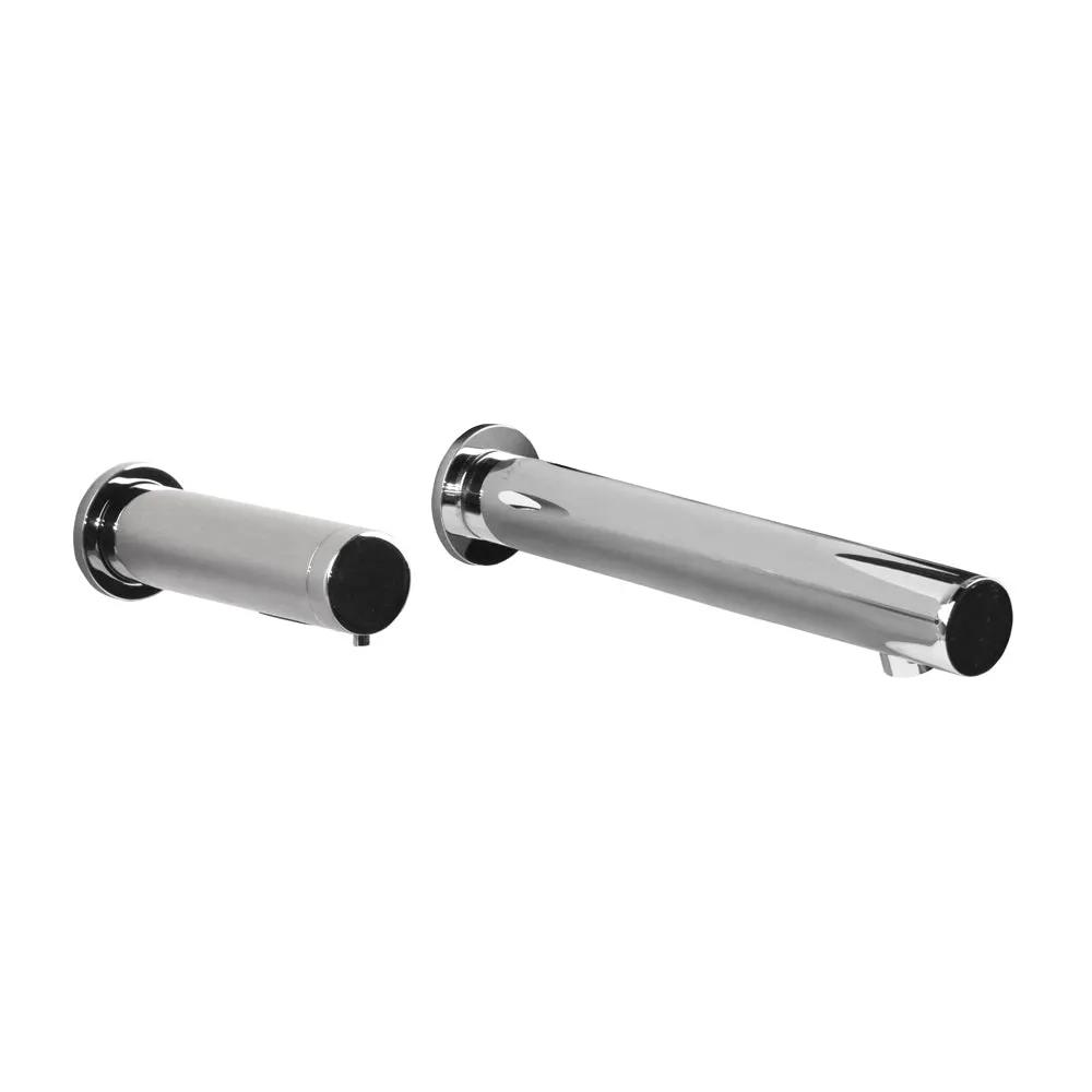 polished chrome soap dispenser