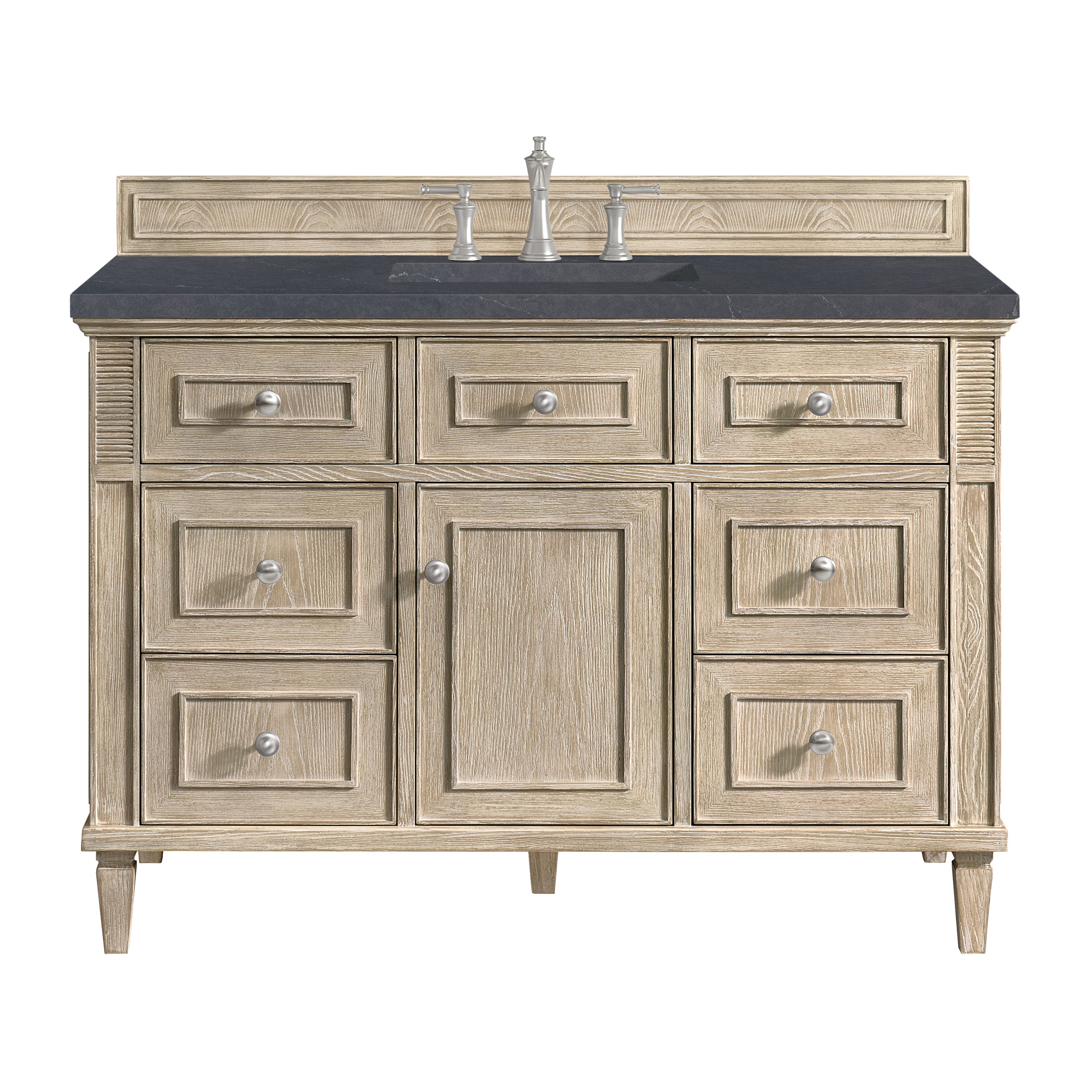 James Martin Vanities Lorelai 48" Single Vanity - Whitewashed Oak