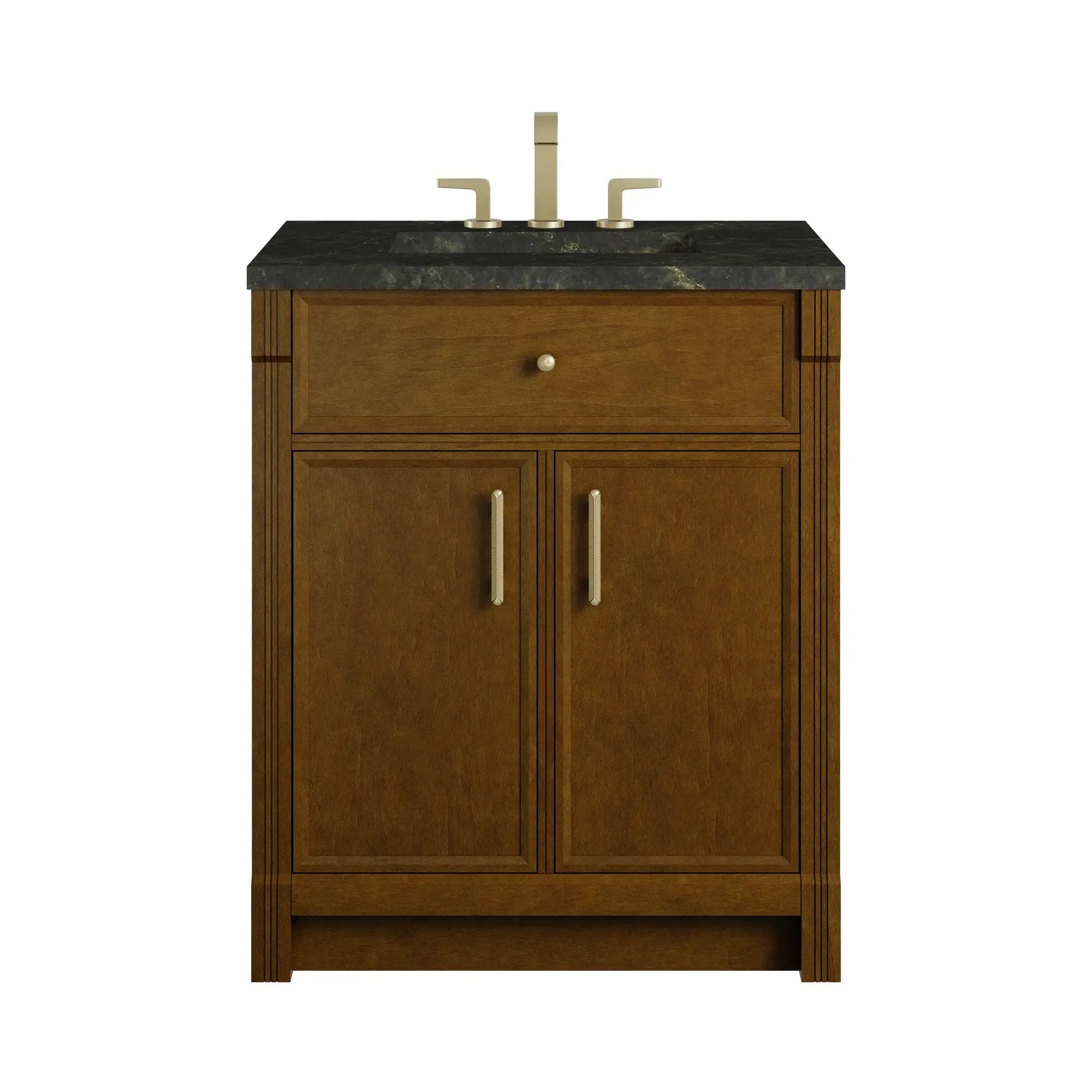 James Martin Bellshire 30" Single Vanity Set - Honey Oak by James Martin Vanities