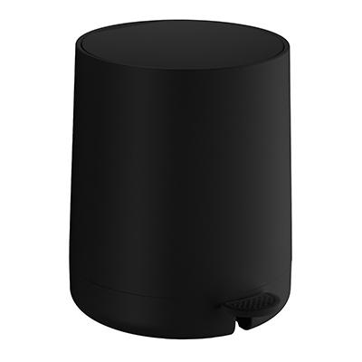 black pedal bin