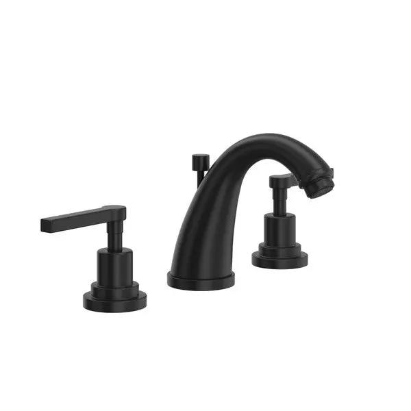 Rohl Lombardia Widespread Lavatory Faucet with C-Spout by Rohl