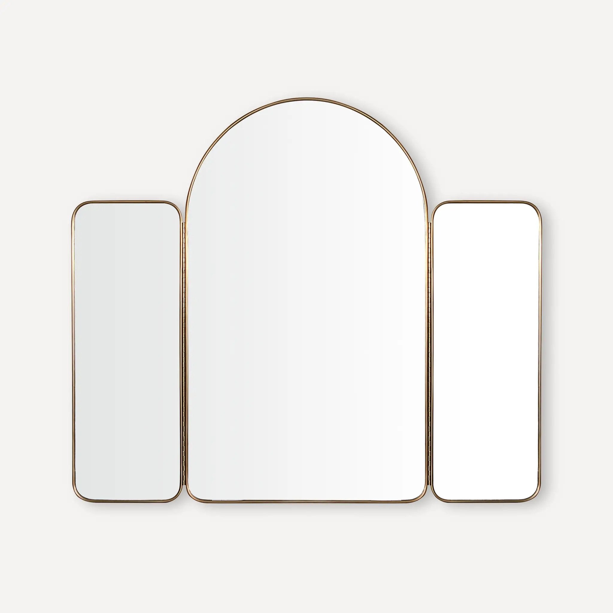 Robern Triptych Metal Mirror, 47"x 40"x 1-1/16" by Robern