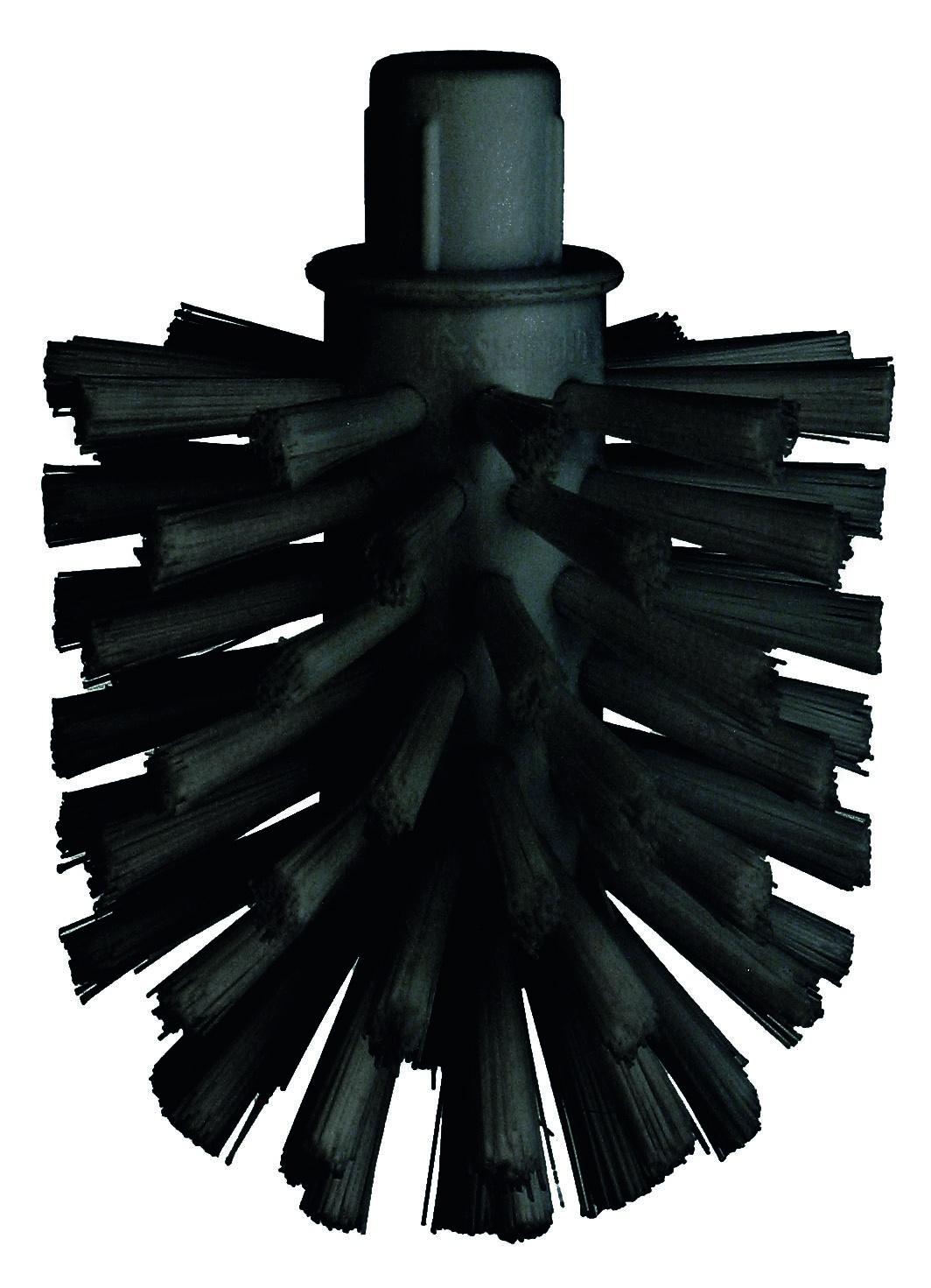 black toilet brush