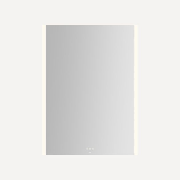 Robern Instinct Rectangle Lighted Mirror with Perimeter Light Pattern