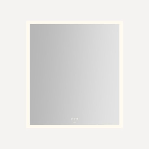 Robern Instinct Rectangle Lighted Mirror with Perimeter Light Pattern