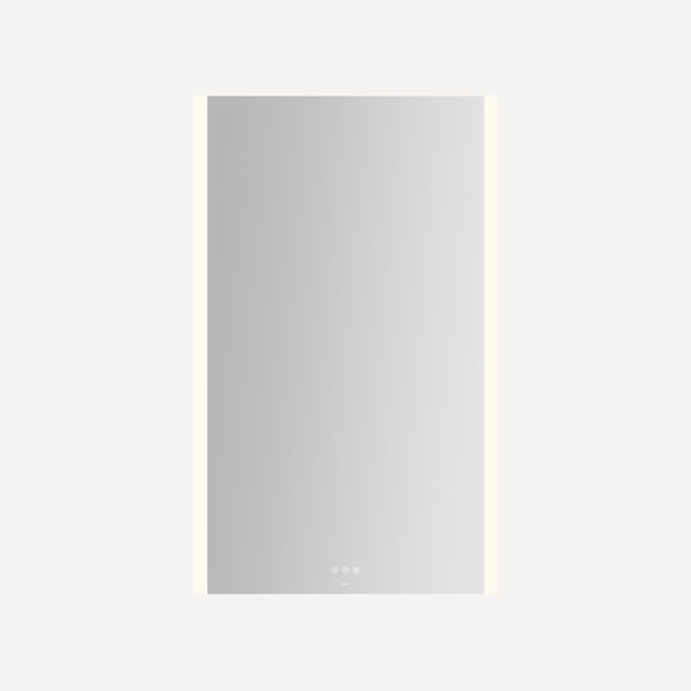 Robern Instinct Rectangle Lighted Mirror with Perimeter Light Pattern