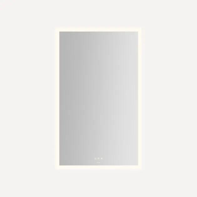 Robern Instinct Rectangle Lighted Mirror with Perimeter Light Pattern by Robern