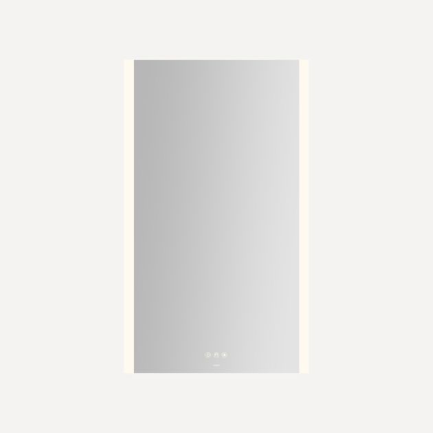 Robern Instinct Rectangle Lighted Mirror with Perimeter Light Pattern