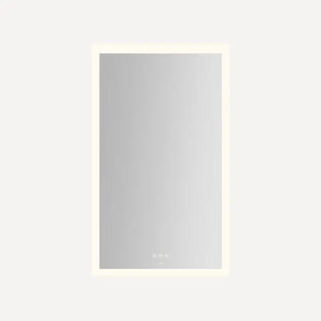 Robern Instinct Rectangle Lighted Mirror with Perimeter Light Pattern by Robern