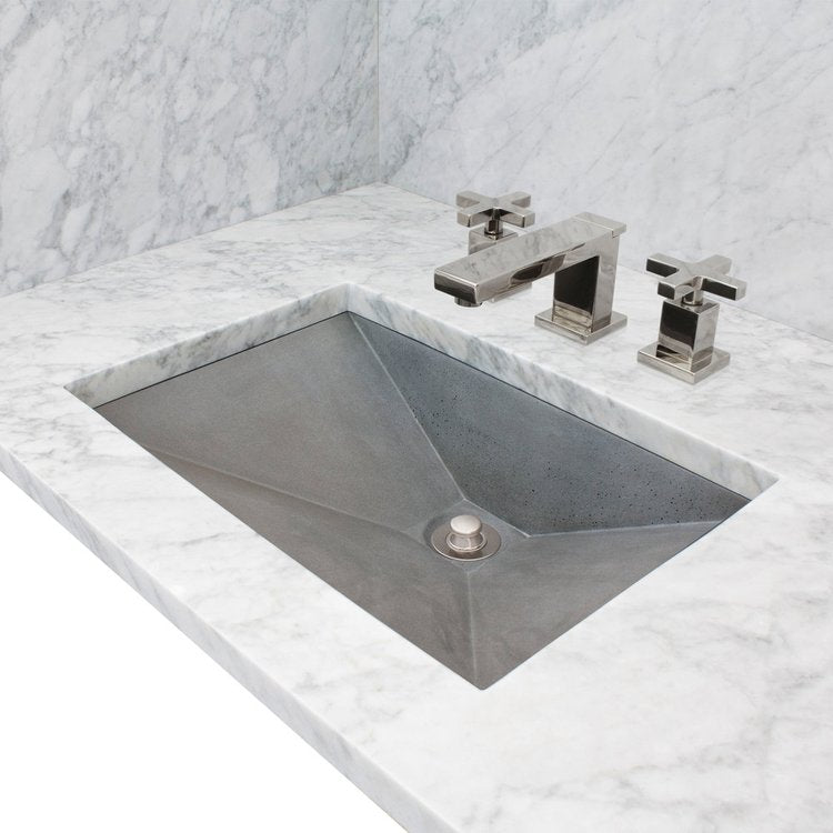 grey sink