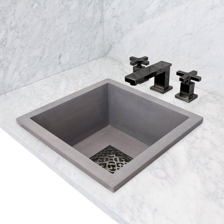 grey sink