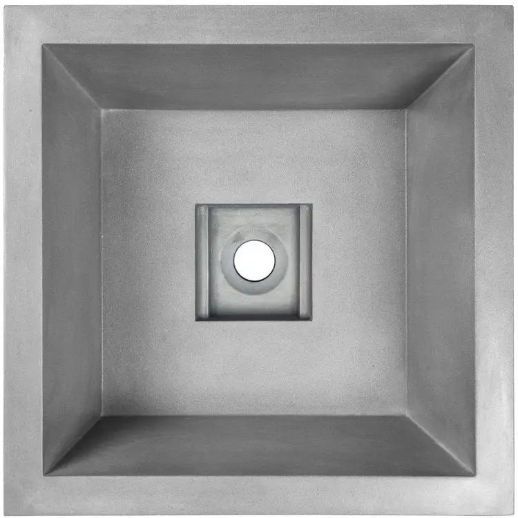 grey sink
