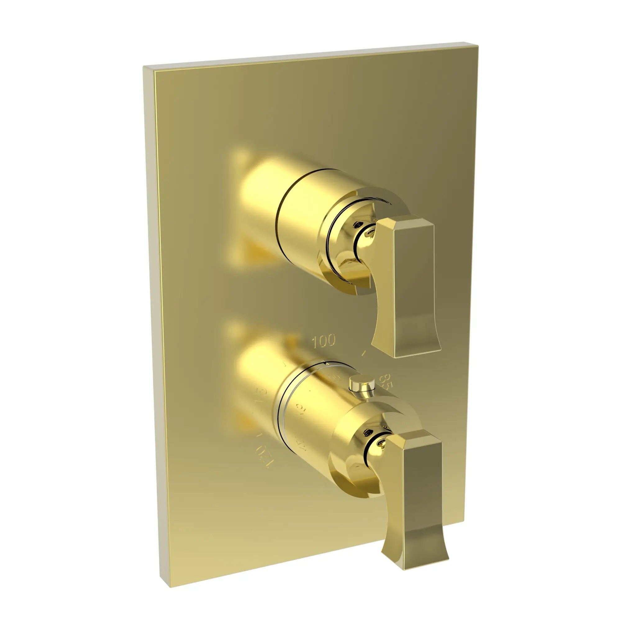 Newport Brass Joffrey 1/2" Square Thermostatic Trim Plate with Handle by Newport Brass