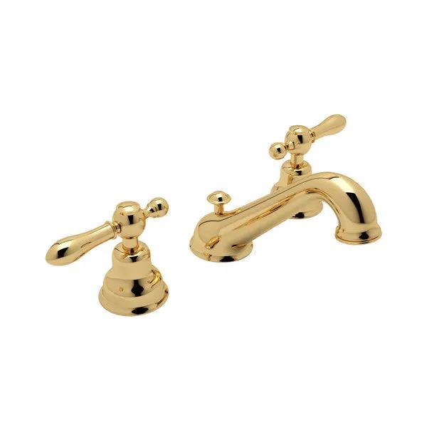Rohl Arcana Widespread Lavatory Faucet with C-Spout by Rohl