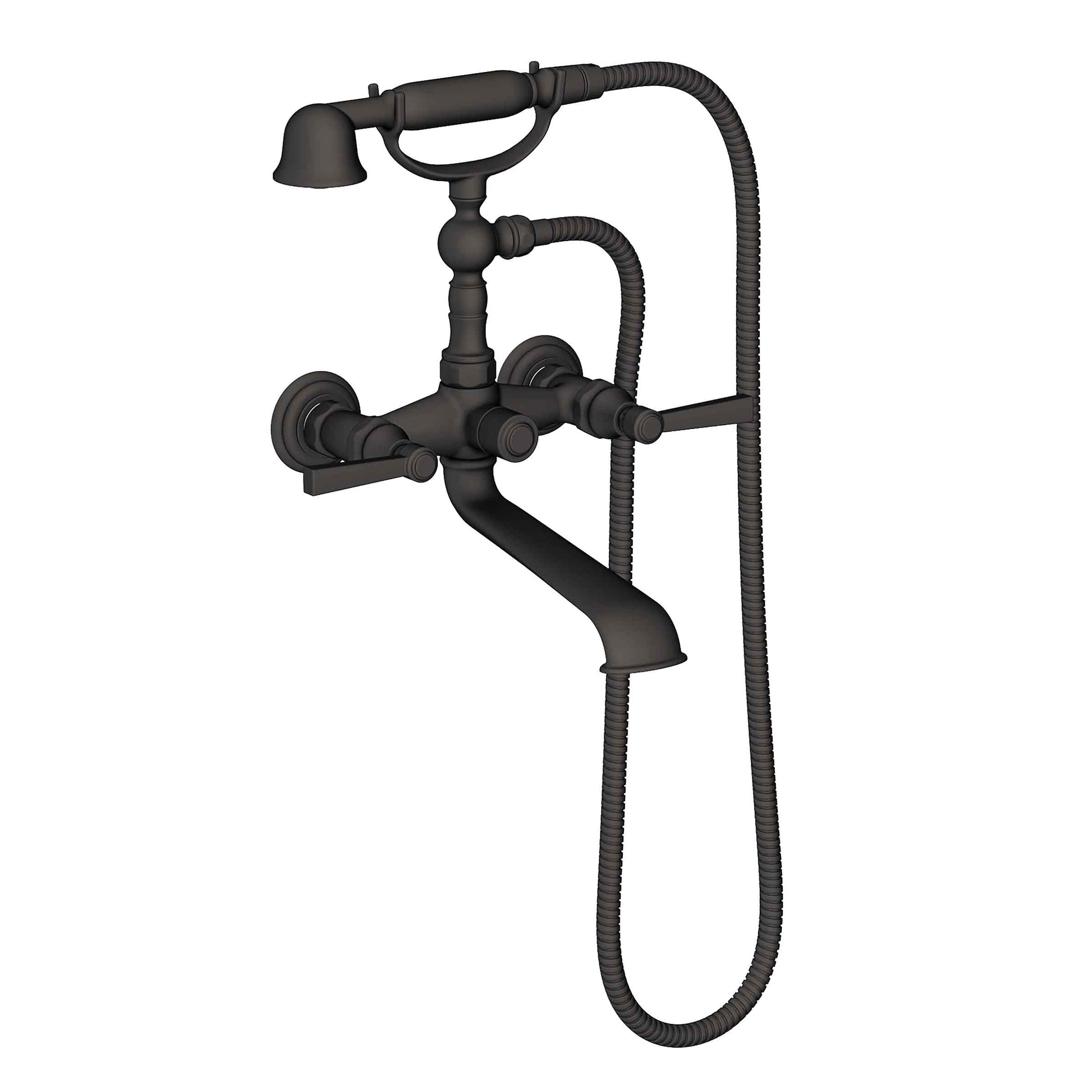 Newport Brass Astor Exposed Tub & Hand Shower Set - Wall Mount