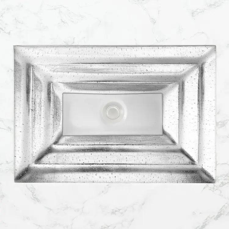 Linkasink Window Eglomise Artisan Glass Undermount Sink by Linkasink