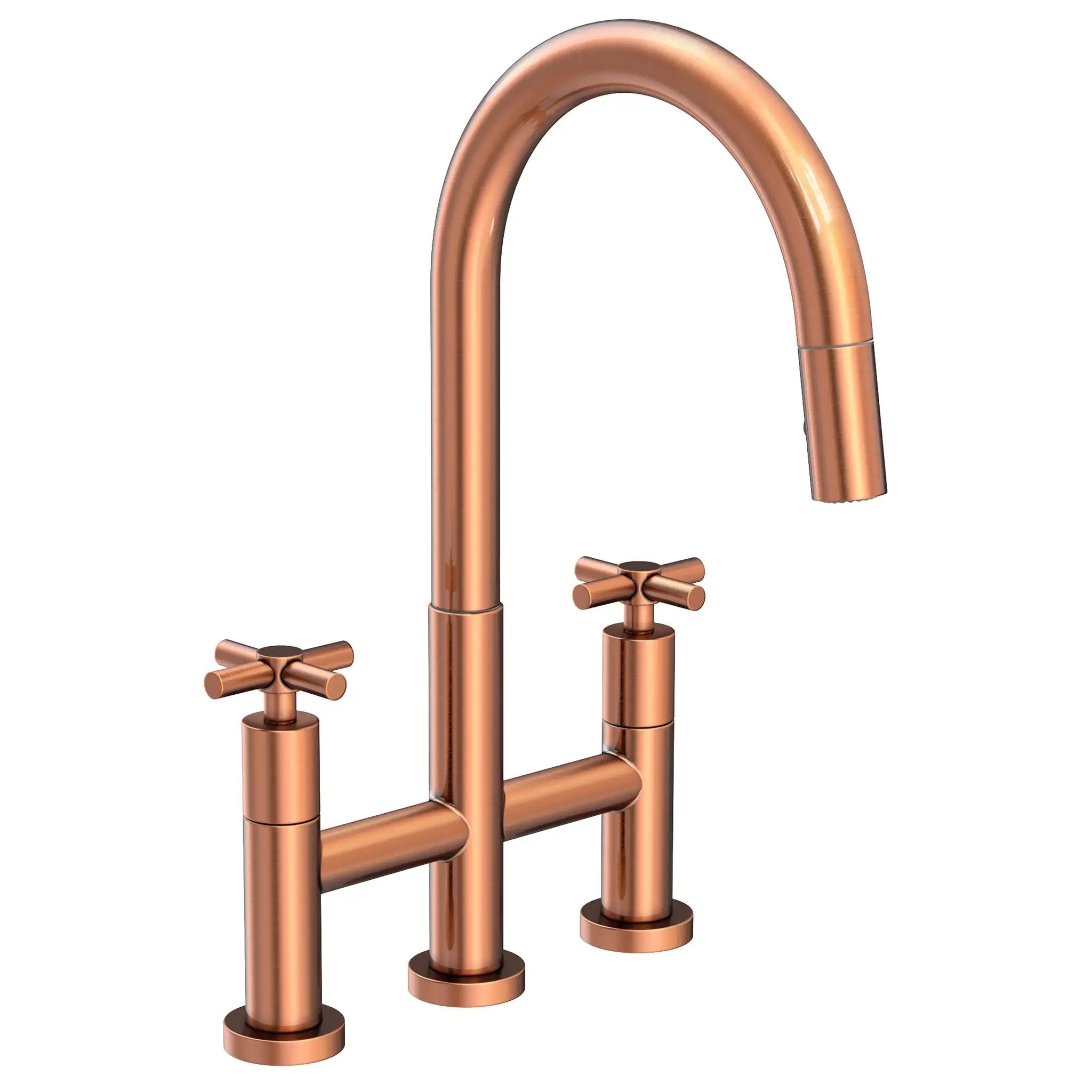 Newport Brass East Linear Kitchen Bridge Pull-Down Faucet by Newport Brass