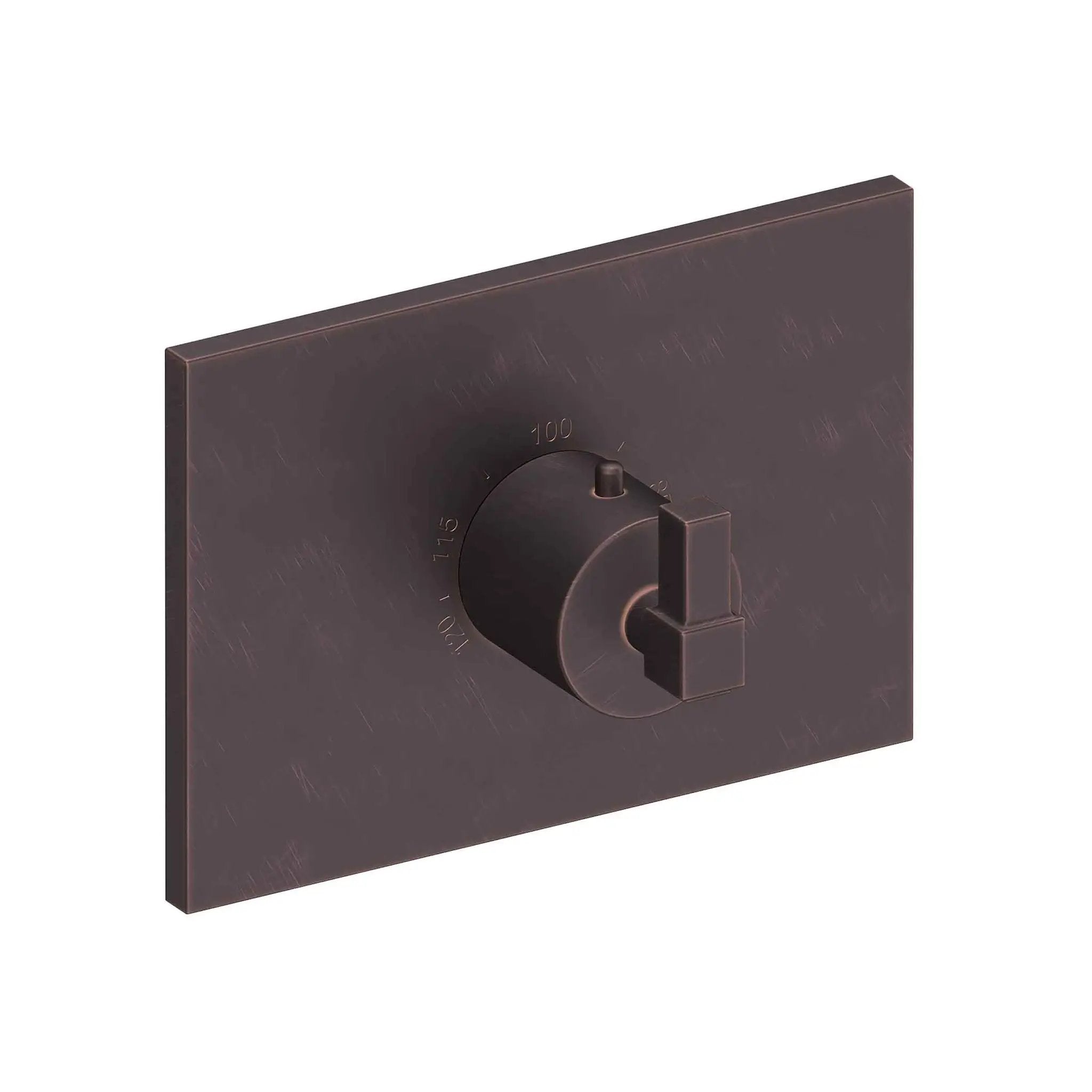 Newport Brass Malvina 3/4" Square Thermostatic Trim Plate with Handle by Newport Brass
