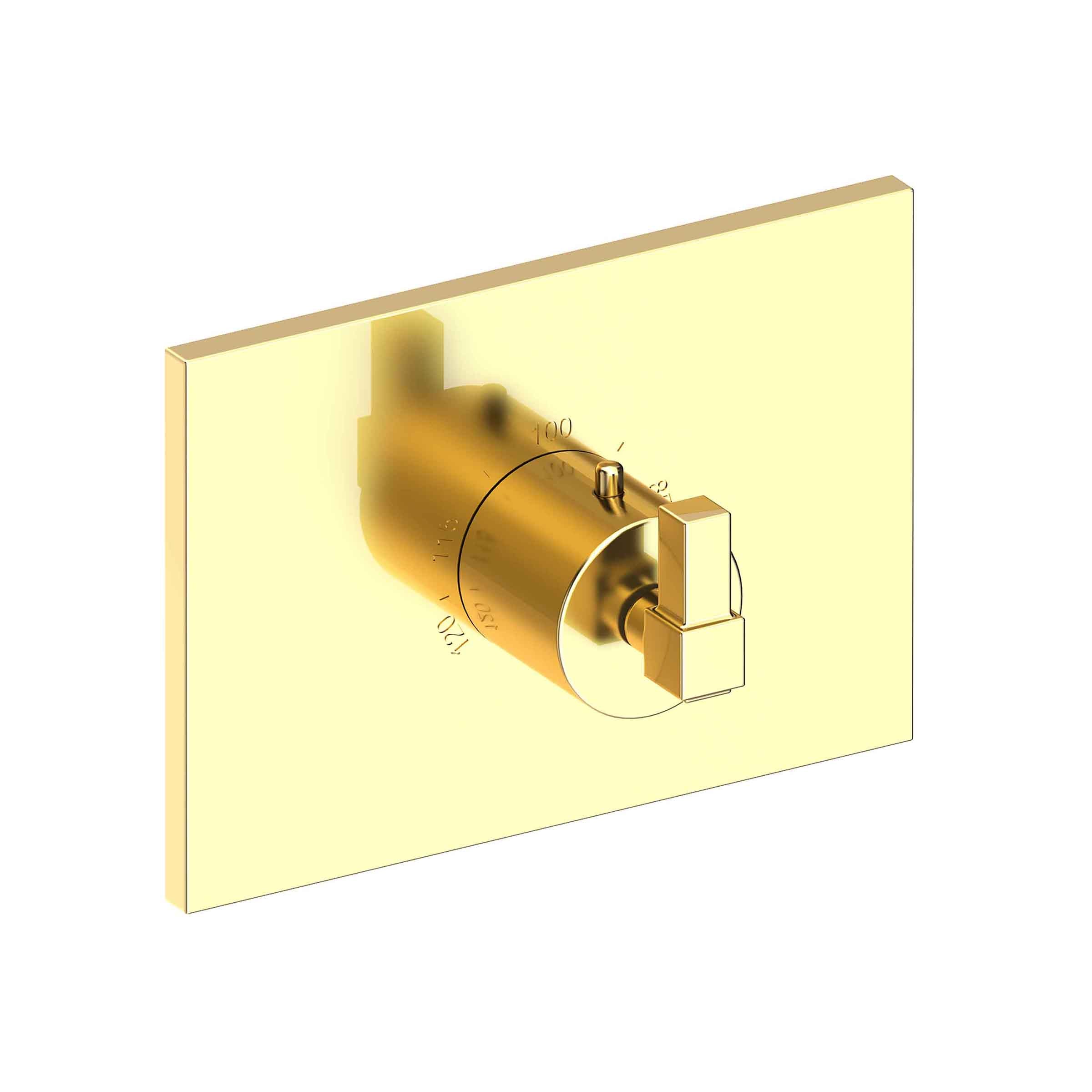 Newport Brass Malvina 3/4" Square Thermostatic Trim Plate with Handle