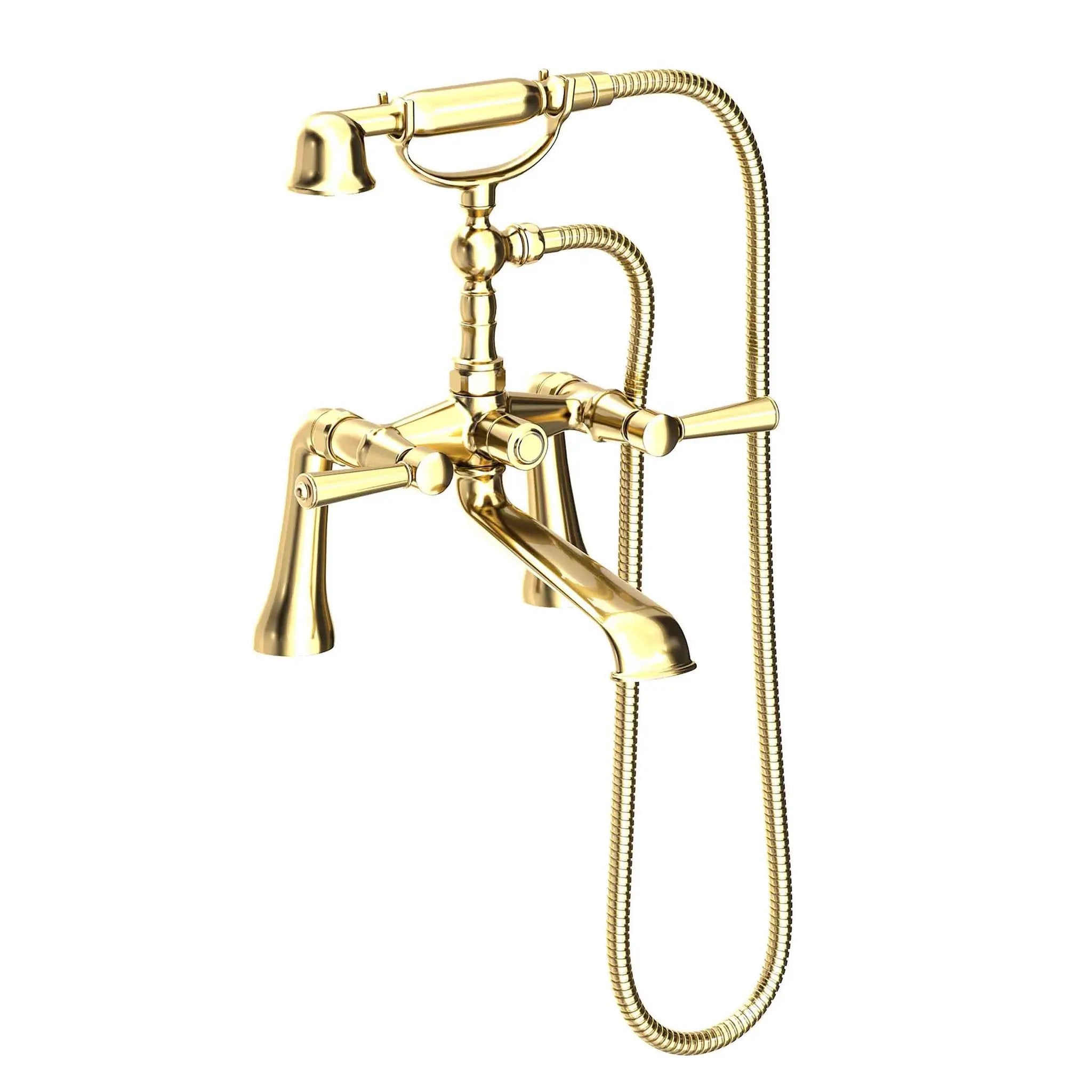 Newport Brass Metropole Exposed Tub & Hand Shower Set - Deck Mount by Newport Brass