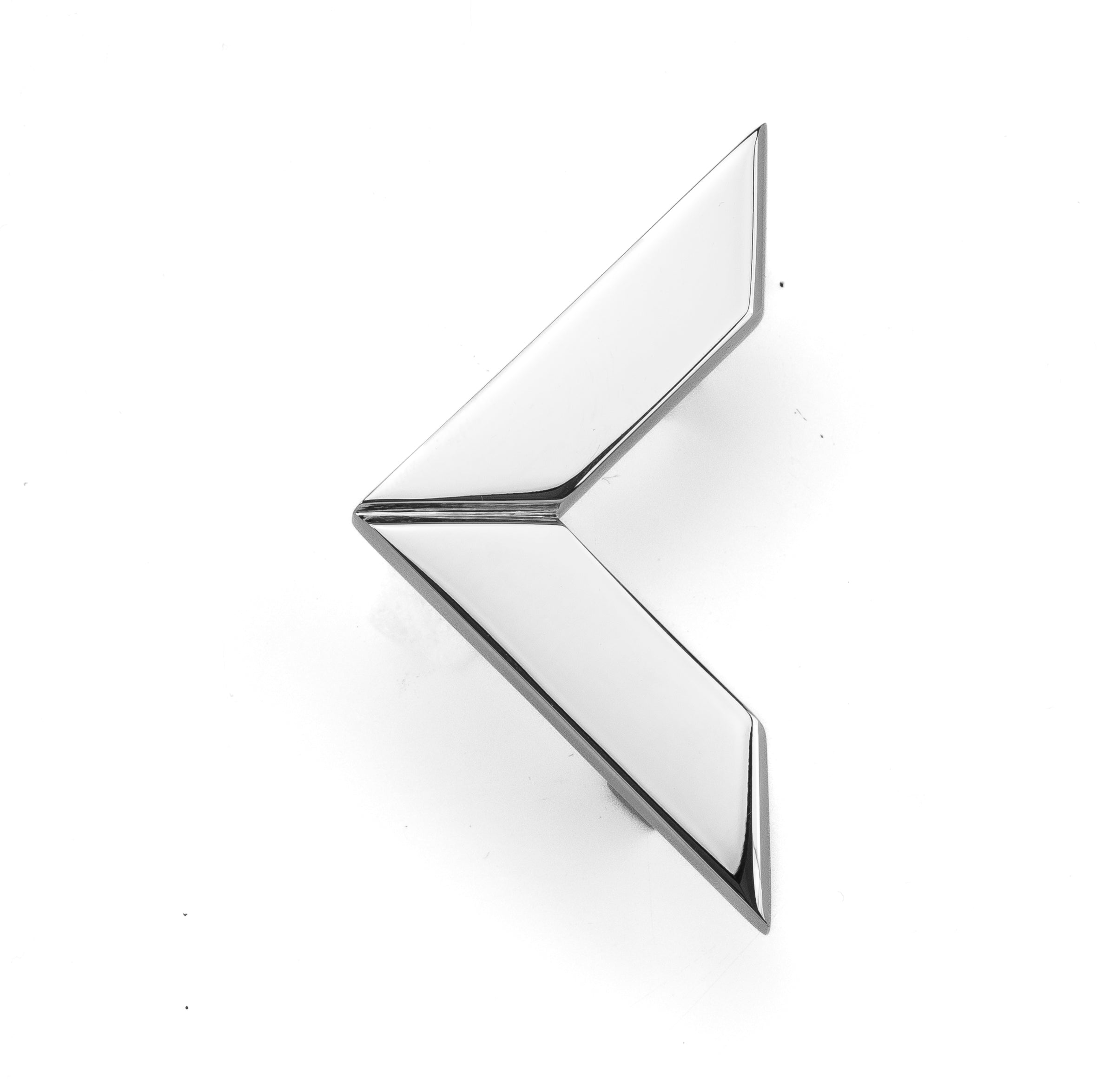 polished nickel pull