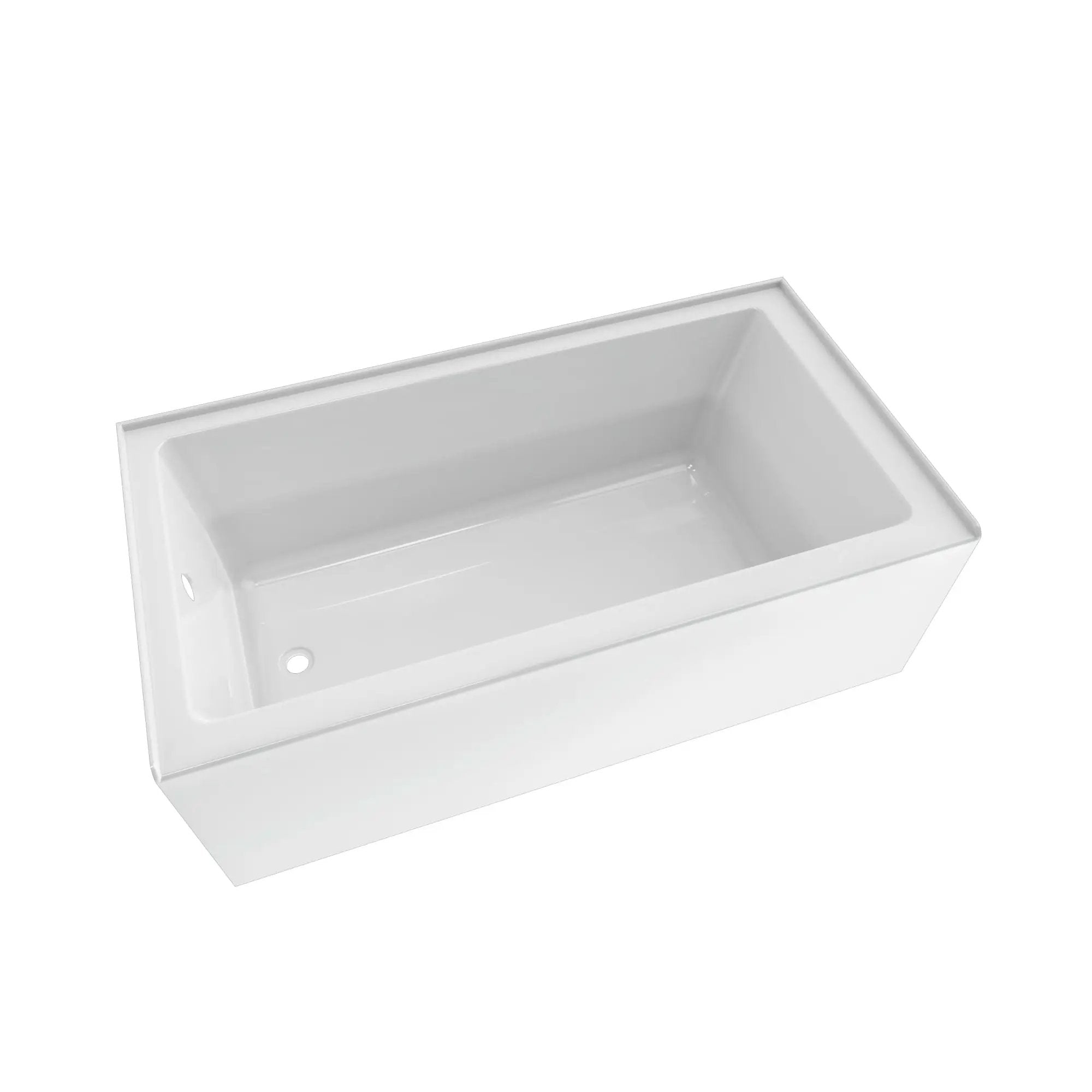 white bathtub