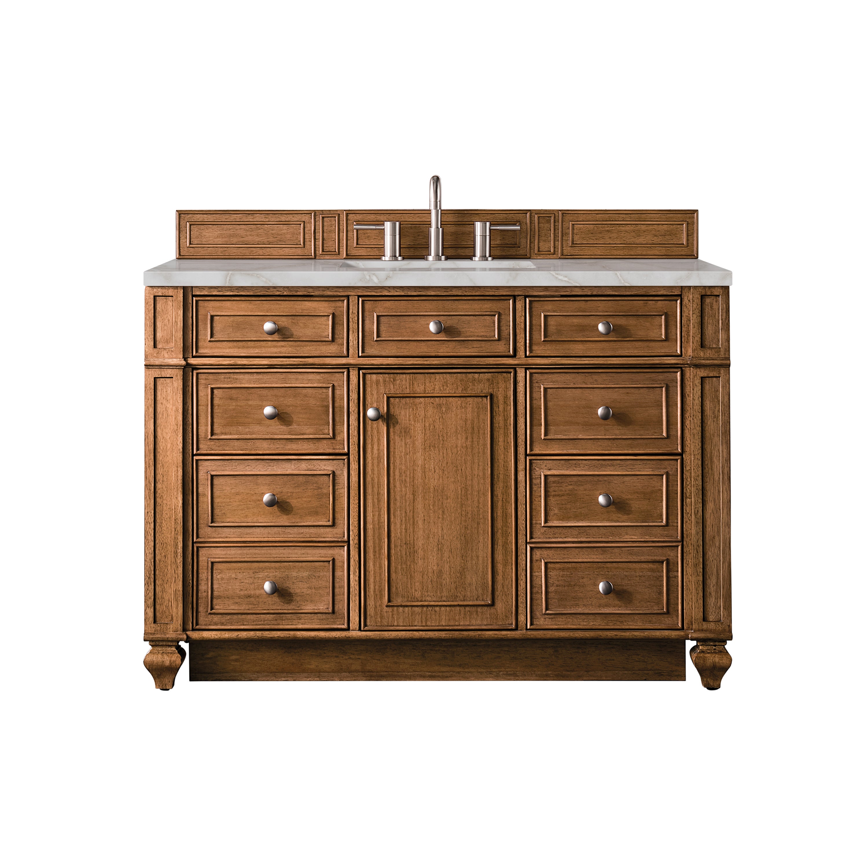 James Martin Vanities Bristol 48" Single Vanity - Saddle Brown