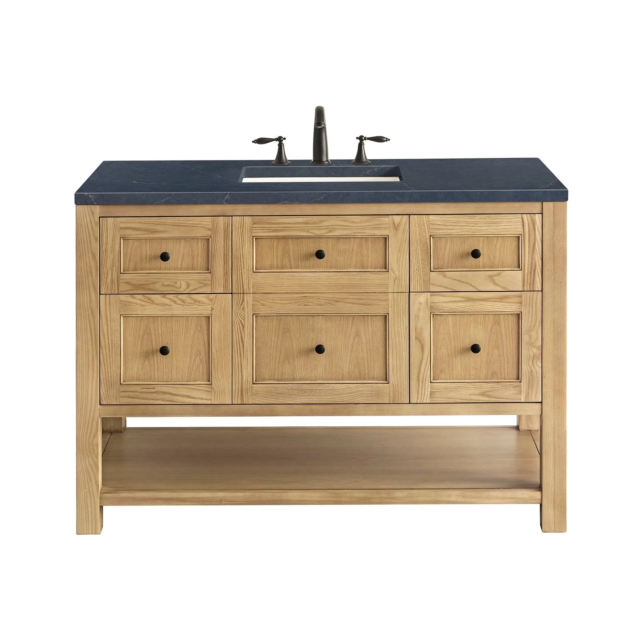 James Martin Breckenridge 48" Single Vanity Set - Light Natural Oak by James Martin Vanities