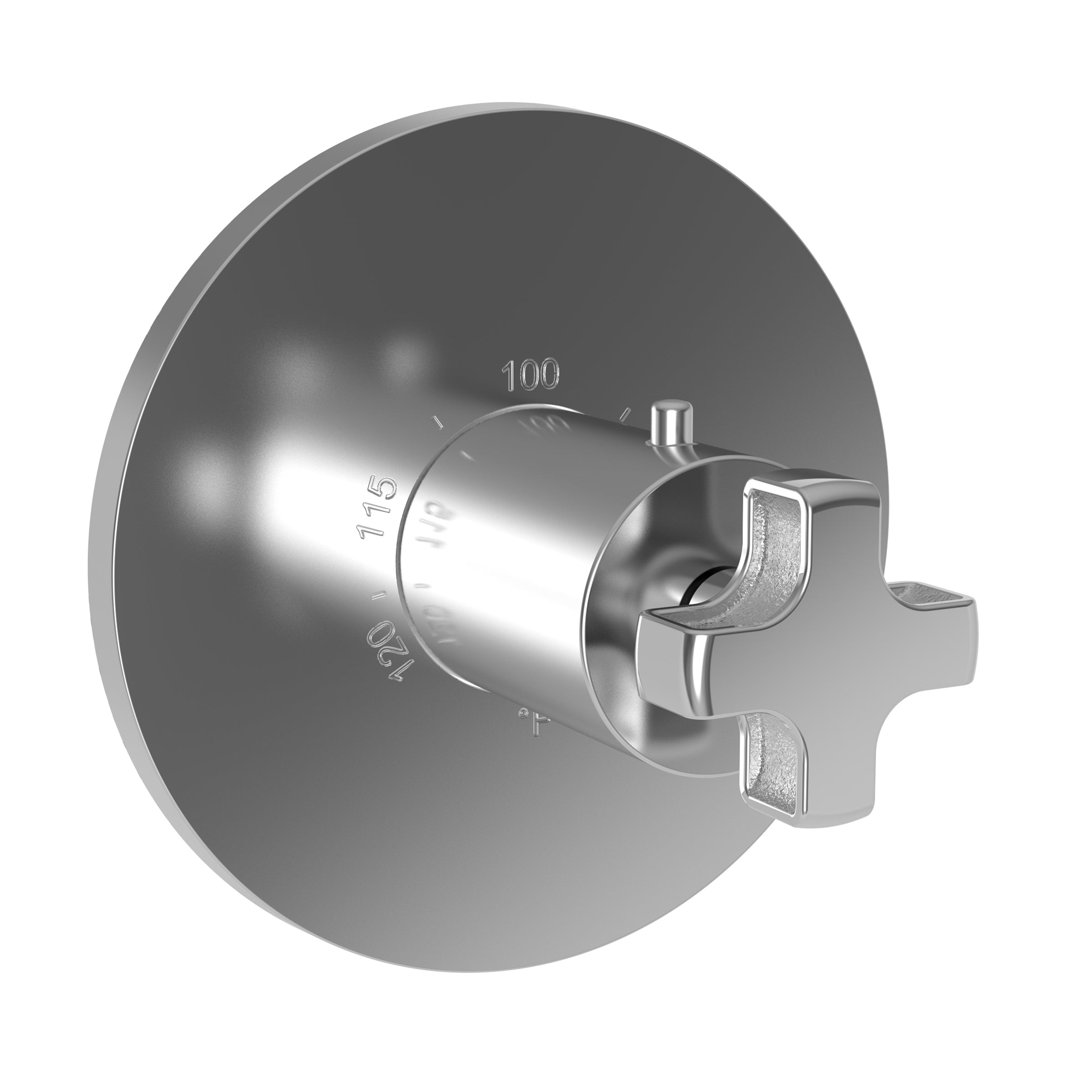 polished chrome trim plate